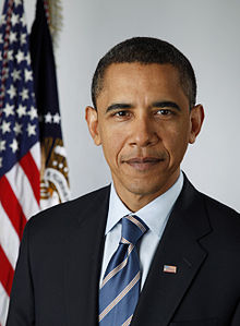 Official Portrait of Barack Obama from Wikipedia